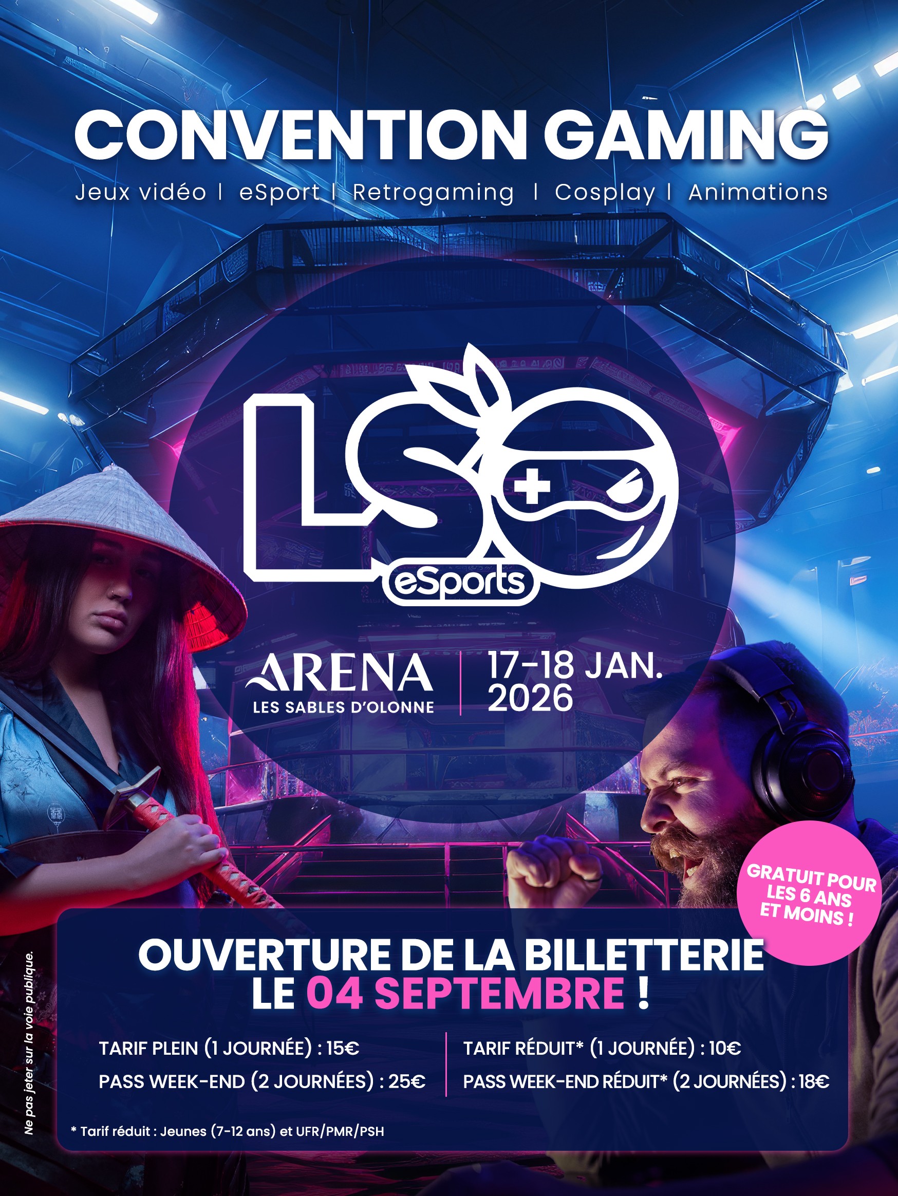 Billet Visiteur LSO eSports 2026